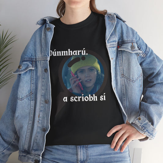 Dunmharú, a scriobh sí